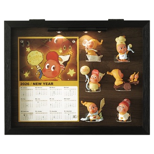 星星人盲盒收纳电表箱装饰画2026新款电表箱盒遮挡磁吸免打孔挂画