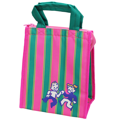 日本OSAMU GOODS复古原田治便当保温午餐手提饭盒袋妈咪小拎包