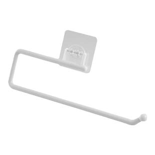 免打孔厨房专用纸巾架卷纸架挂架保鲜膜收纳架卫生纸挂钩抹布支架