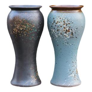 九尾狐特大高筒悬崖缺口切口粗陶土陶清仓法师大老桩多肉植物花盆