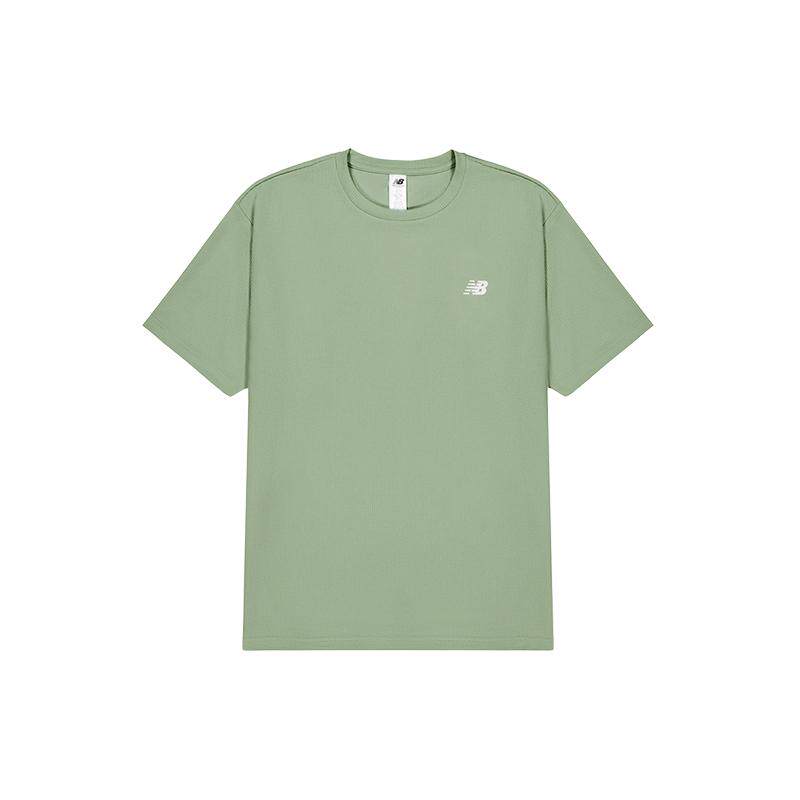 New Balance NB官方26新款男女情侣休闲百搭舒适短袖T恤MT6100FR
