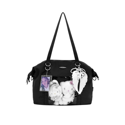 木与石大容量托特包斜挎痛包娃包