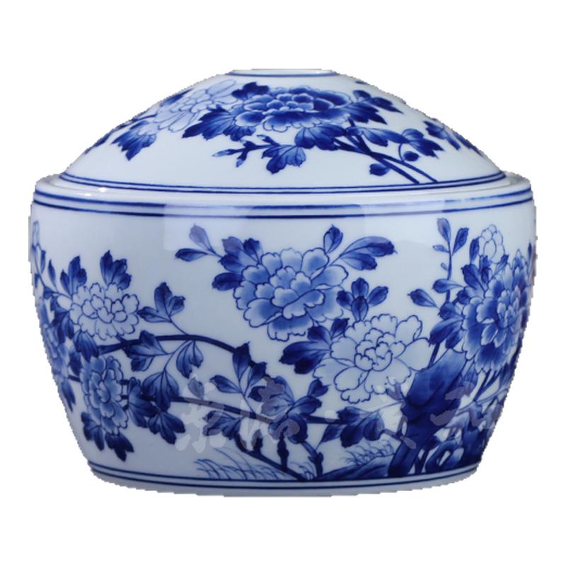 贵和祥青花斗彩花卉纹饰陶瓷功夫