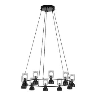 诺克晨光客厅吊灯现代简约意式高端圆形北欧设计感玻璃卧室灯灯具