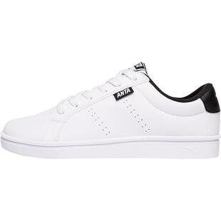 安踏男鞋平板鞋官方旗舰春季男士低帮鞋子休闲鞋小白鞋皮面运动鞋