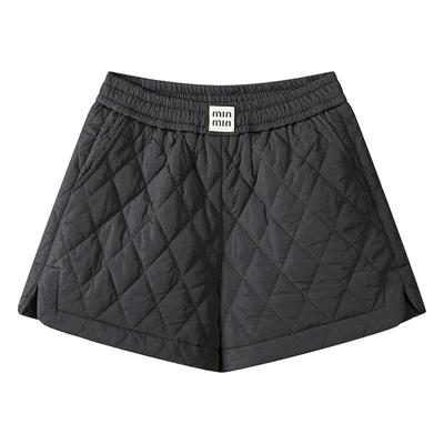 菱格短裤美姿乐加厚百搭高腰