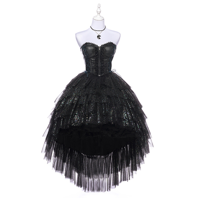 优派瑞万用衬裙恶魔龙角翅膀尾巴