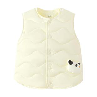 巴拉巴拉童装宝宝马甲儿童冬装衣服男童女童背心羽绒服轻薄萌时尚