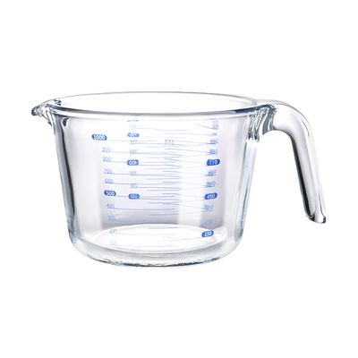 玻璃量杯带刻度厨房用打蛋杯