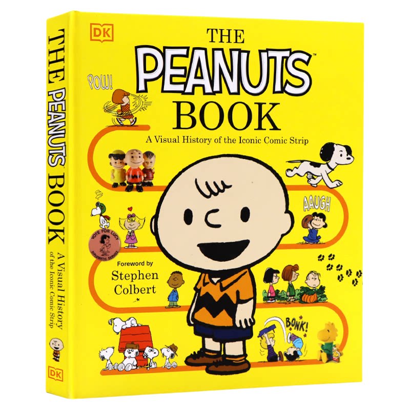 DK 史努比花生漫画经典漫画视觉历史指南 英文原版The Peanuts Book: A Visual History of the Iconic Comic Strip儿童艺术连环画