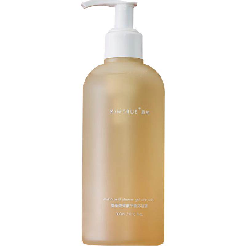 KIMTRUE且初果酸沐浴露女男清洁留香滋润平滑氨基酸沐浴油乳