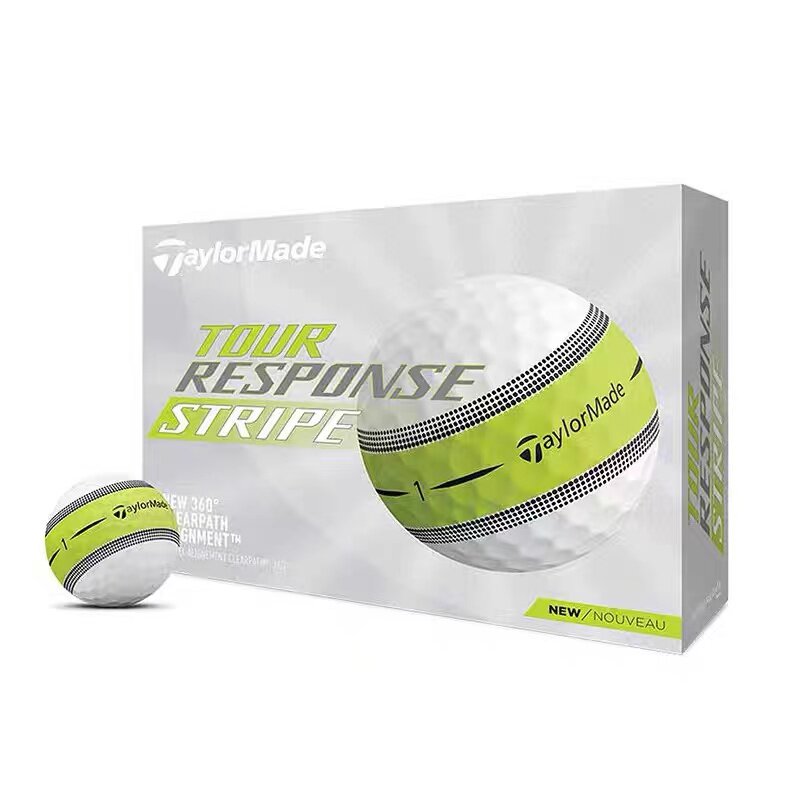 25TaylorMade泰勒梅画线球划线球高尔夫球三层球瞄准线三线瞄准球