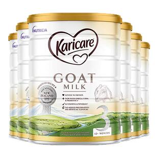 Karicare可瑞康羊奶粉3段900g婴幼儿1~2岁新西兰进口官方正品6罐
