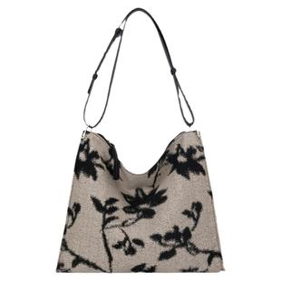 XIAOZON原创包包女小众高级感帆布托特包大容量通勤单肩包腋下包