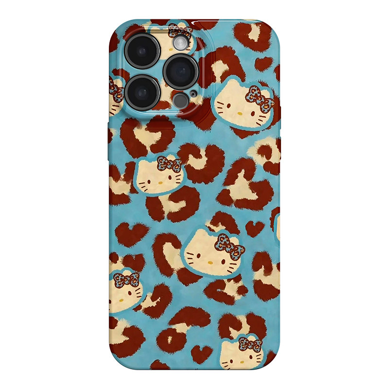 猫咪豹纹 适用iphone18promax苹果17pro手机壳华为mate80小米17promax全包oppofindx8荣耀500新款vivoiqoo15