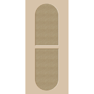 凯贝嘉中式复古仿藤编贴画衣柜门改造贴纸家具翻新柜子自粘加厚