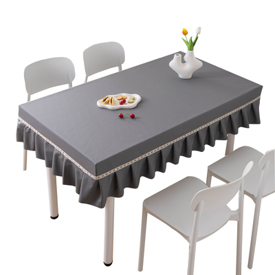 皮革桌布防水防油免洗餐桌布轻奢