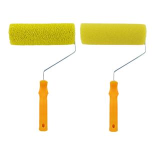 乳胶漆滚筒刷纹理8寸拉花墙面修复刷子刷墙工具套装刷墙大刷子