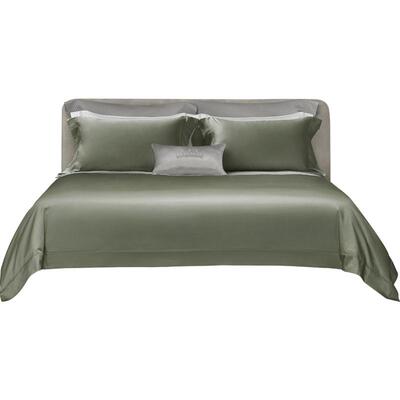 罗卡芙长绒棉轻奢风素色四件套