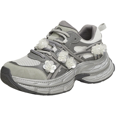 天美意新款商场同款休闲系带厚底日常女老爹鞋CG421BM5