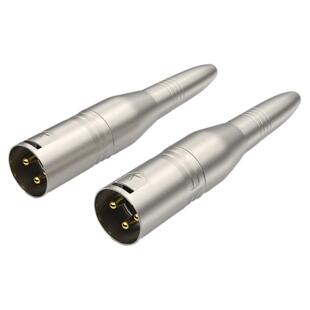 秋叶原 QD2034 6.5母转卡农母/6.35母转卡侬公转接头 音频转接器