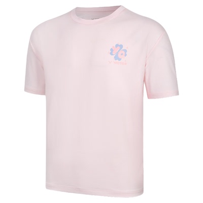 2025victor胜利羽毛球服威克多黄雅琼专属休闲针织T恤宽版T501HYQ