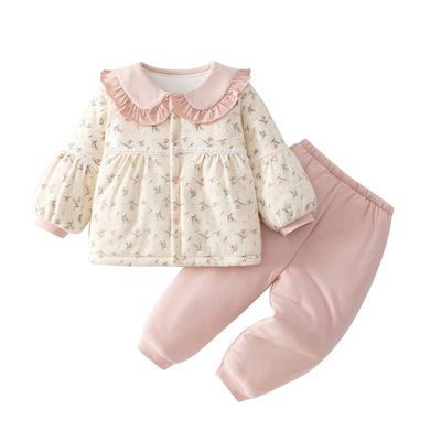 棉恋森婴儿衣服秋冬季纯棉套装