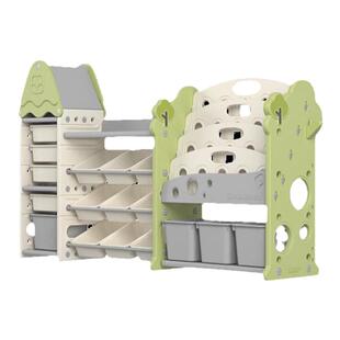 feelkids儿童玩具收纳架宝宝分类整理储物置物柜家用书架绘本架