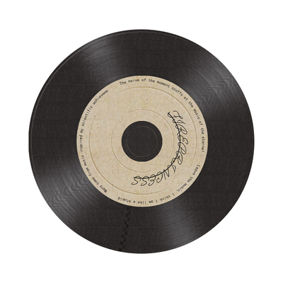 创意唱片鼠标垫便捷防滑桌垫