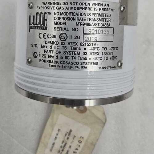 ROHRBACK COSASCO MT-9485A/ST-9485A  R90-CT-1041 CORROSION ME