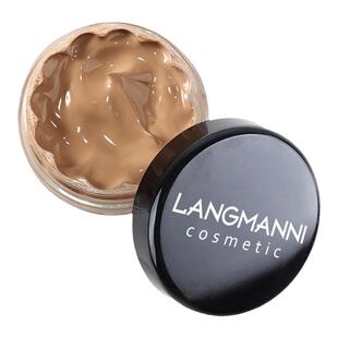 欧美妆黑黄皮遮瑕膏 小瓶修容膏奶油质地提亮肤色不易脱妆粉底液