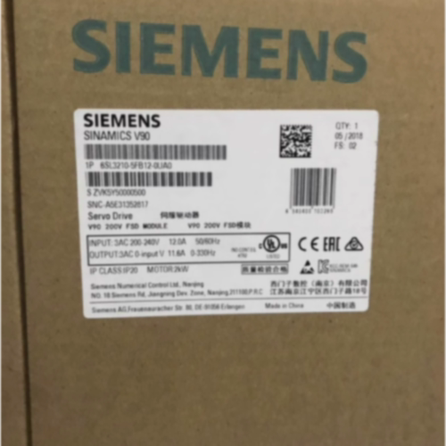 议价6SL32105FB120UA0西门子V90伺服驱动器 6SL3210-5FB12-0UA0全