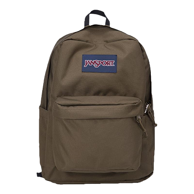 JanSport杰斯伯暗军绿橄榄绿男学生书包户外通勤电脑包双肩背包