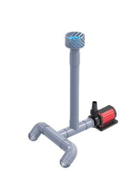 diy户外鱼池水泵过滤器