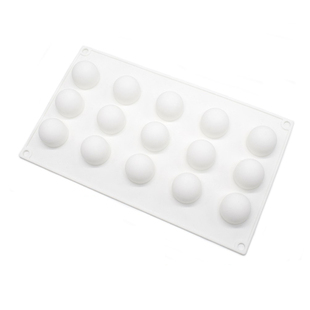 球形模具手工巧克力糖果立体半圆法式甜品慕斯蛋糕烘焙大小号硅胶