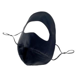 highholly防晒真丝面罩防紫外线医美遮阳口罩全脸护颈睡觉桑蚕丝