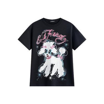 EdHardy圆领宽松小可爱T恤