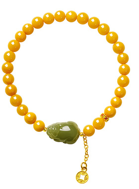 宫里上新正品天然蜜蜡手串