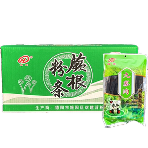 凉拌粉条一整箱蕨味粉条厂家直销