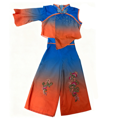 小算神舞蹈演出服儿童算一算算盘舞蹈道具少儿珠算口决表演服装