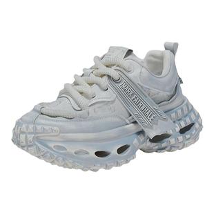 马克华菲老爹鞋男款运动轮胎鞋秋冬季新款潮牌厚底增高休闲鞋子男