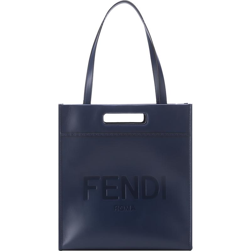 【自营】FENDI芬迪 男士牛皮手提单肩包购物袋 7VA481 AC9L时尚