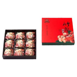 台湾特产无添加糕点点心新复珍素食绿豆椪礼盒(6入/盒) 顺丰包邮