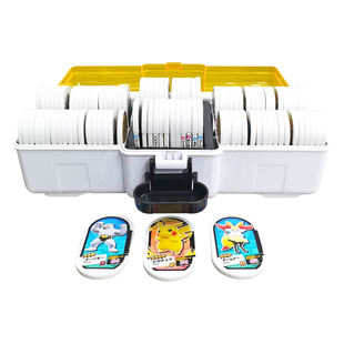 宝可梦加傲乐卡盘收纳盒明耀之星Mezastar游戏卡片收集册收藏卡包