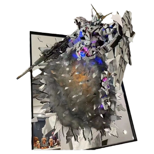 破镜高达高达模型白雪姬拼装天使手办自由光幻影模型男孩积木玩具