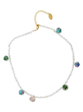 巴洛克珍珠复古项链原创小众