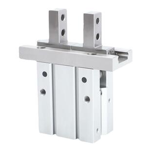 气动手指气缸平行气缸夹爪mhz2-16d亚德客型hfz25/26加长配件夹具