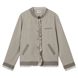 COTEMP NOLITA JACKET 26新款复古假两件夹克外套女