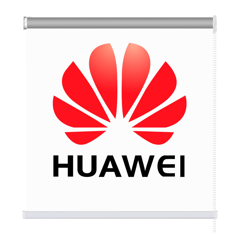 定制工程商业广告logo图案卷帘