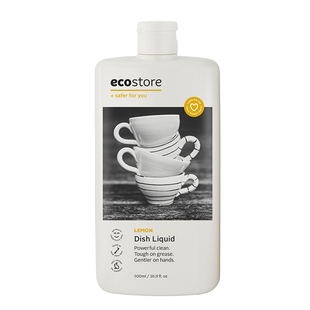 新西兰ecostore宜可诚洗碗液清洁洗涤剂柠檬清香家用洗洁精500ml